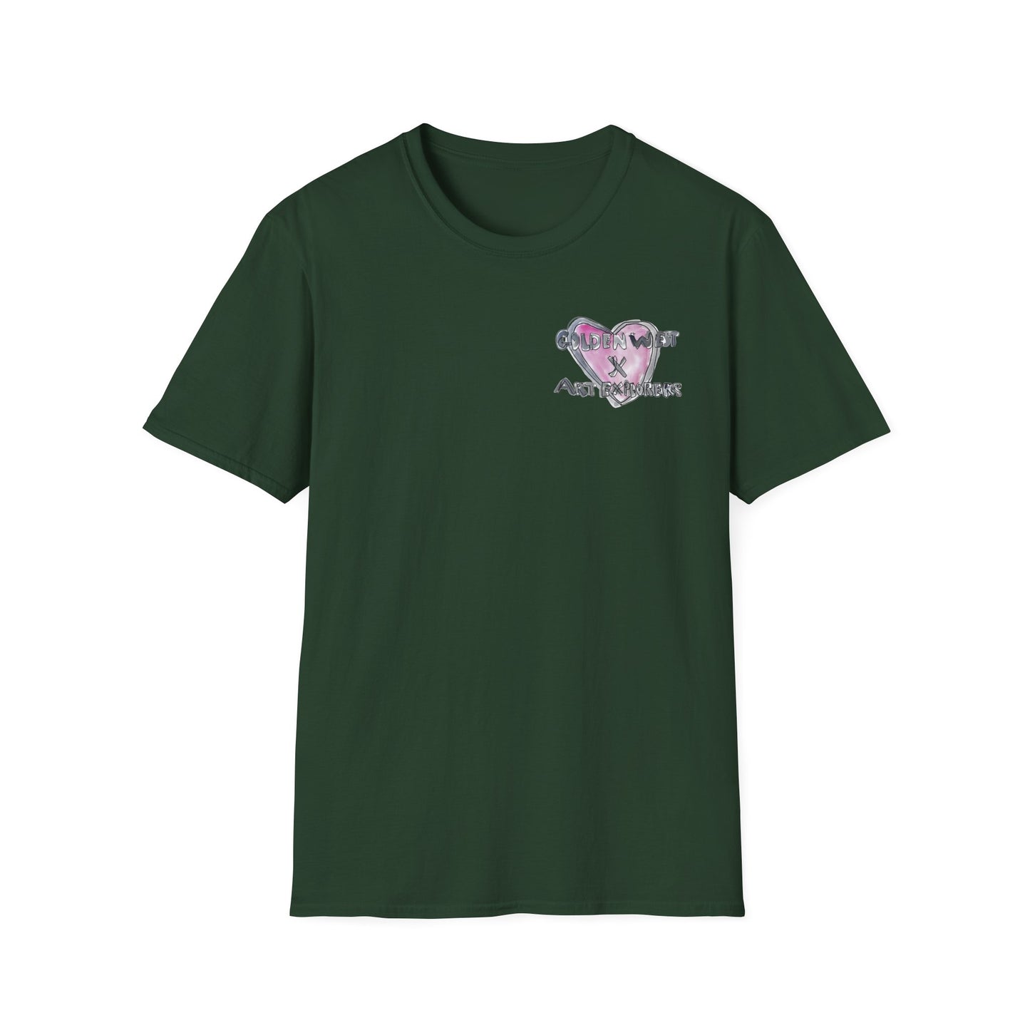 Golden West X Art Explorers Collab - Tee Shirt-front and back printing - Multiple Colors and Sizes Available