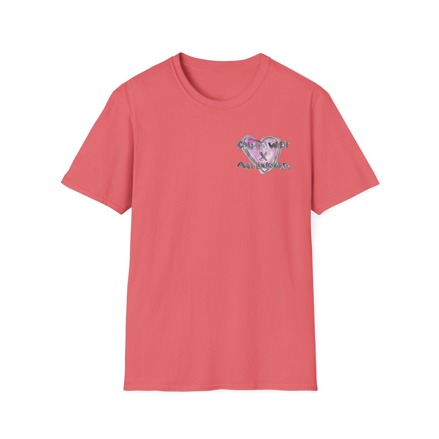 Golden West X Art Explorers Collab - Tee Shirt-front and back printing - Multiple Colors and Sizes Available