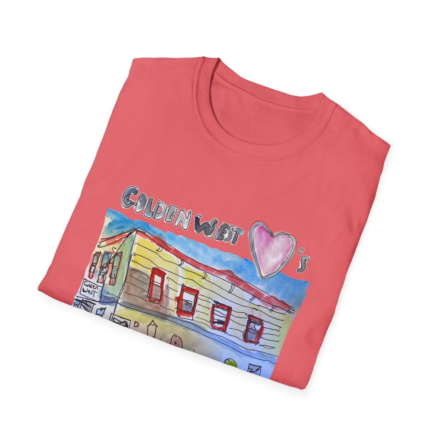 Golden West X Art Explorers Collab -Tee Shirt-front only print - Multiple Colors and Sizes Available