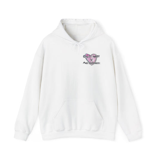 Golden West X Art Explorers Collab-Unisex Heavy Blend™ Hooded Pullover Sweatshirt-Printed front and back - Multiple Colors and Sizes Available