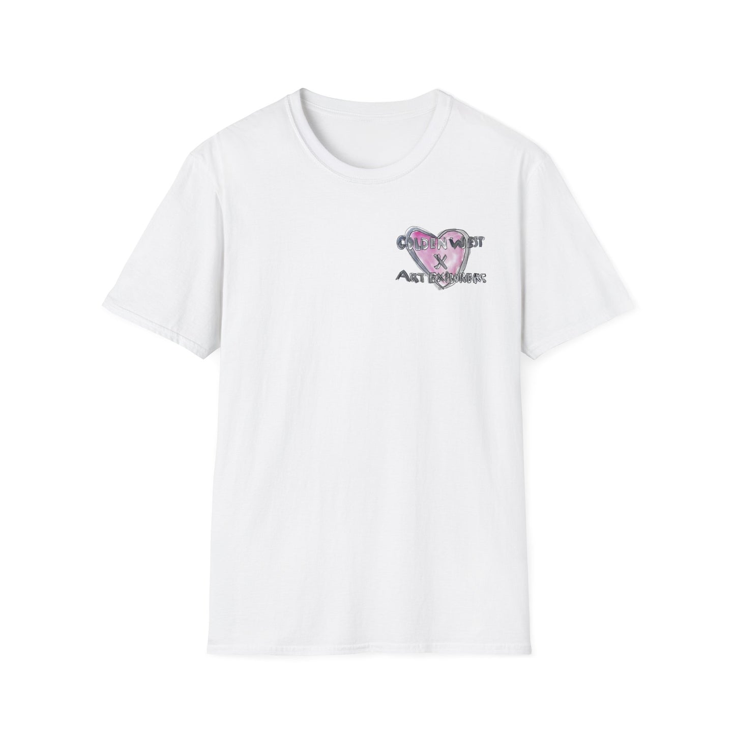 Golden West X Art Explorers Collab - Tee Shirt-front and back printing - Multiple Colors and Sizes Available