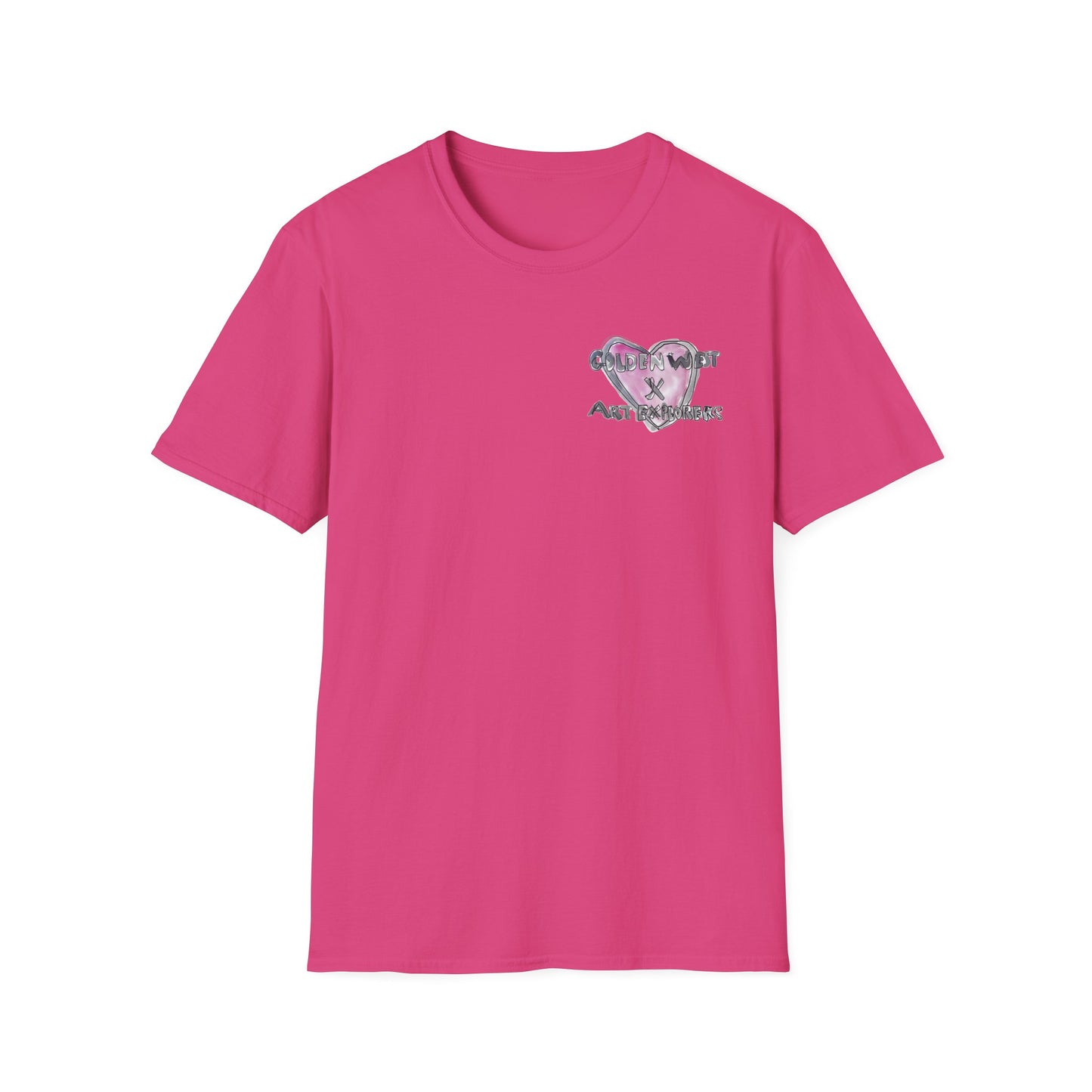 Golden West X Art Explorers Collab - Tee Shirt-front and back printing - Multiple Colors and Sizes Available
