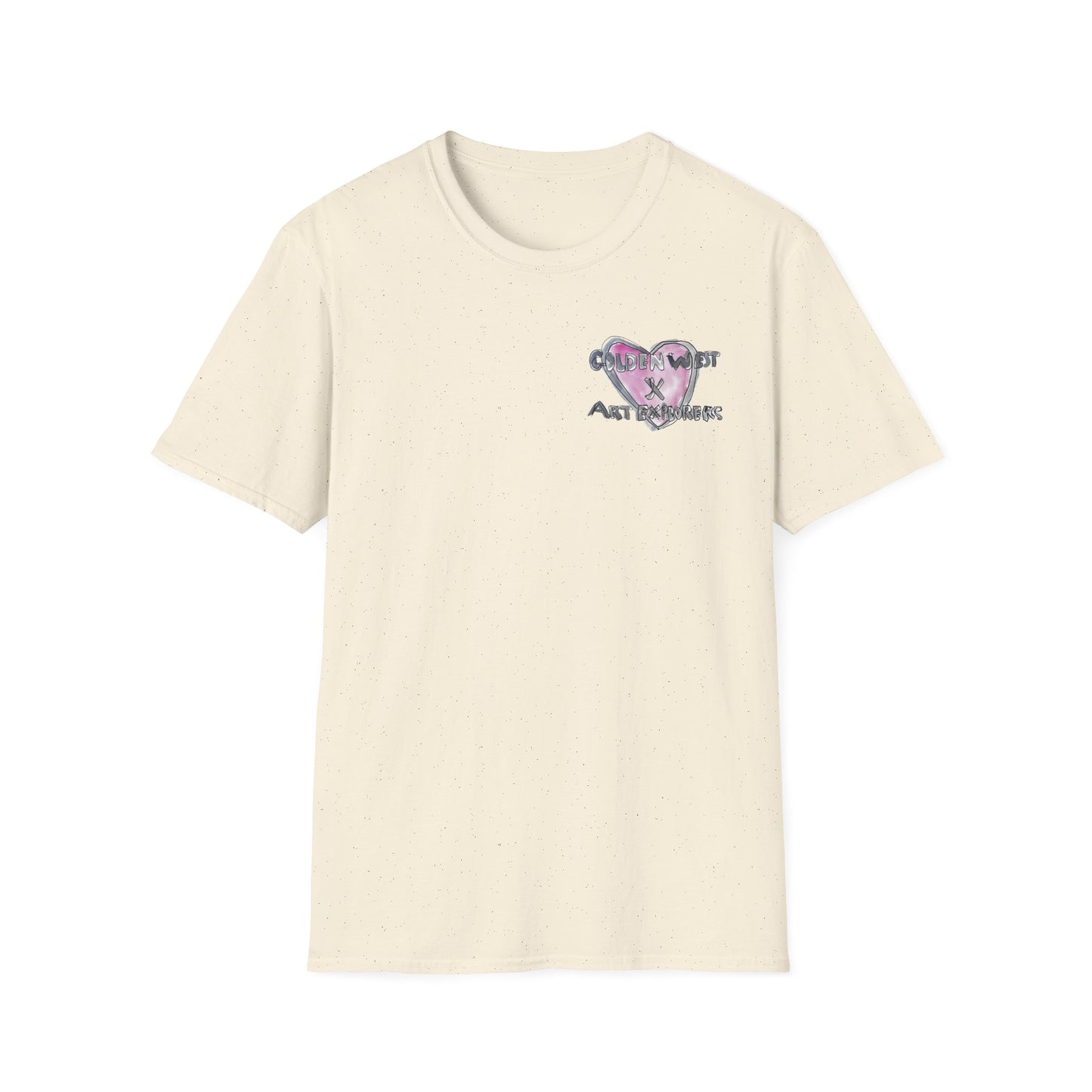 Golden West X Art Explorers Collab - Tee Shirt-front and back printing - Multiple Colors and Sizes Available