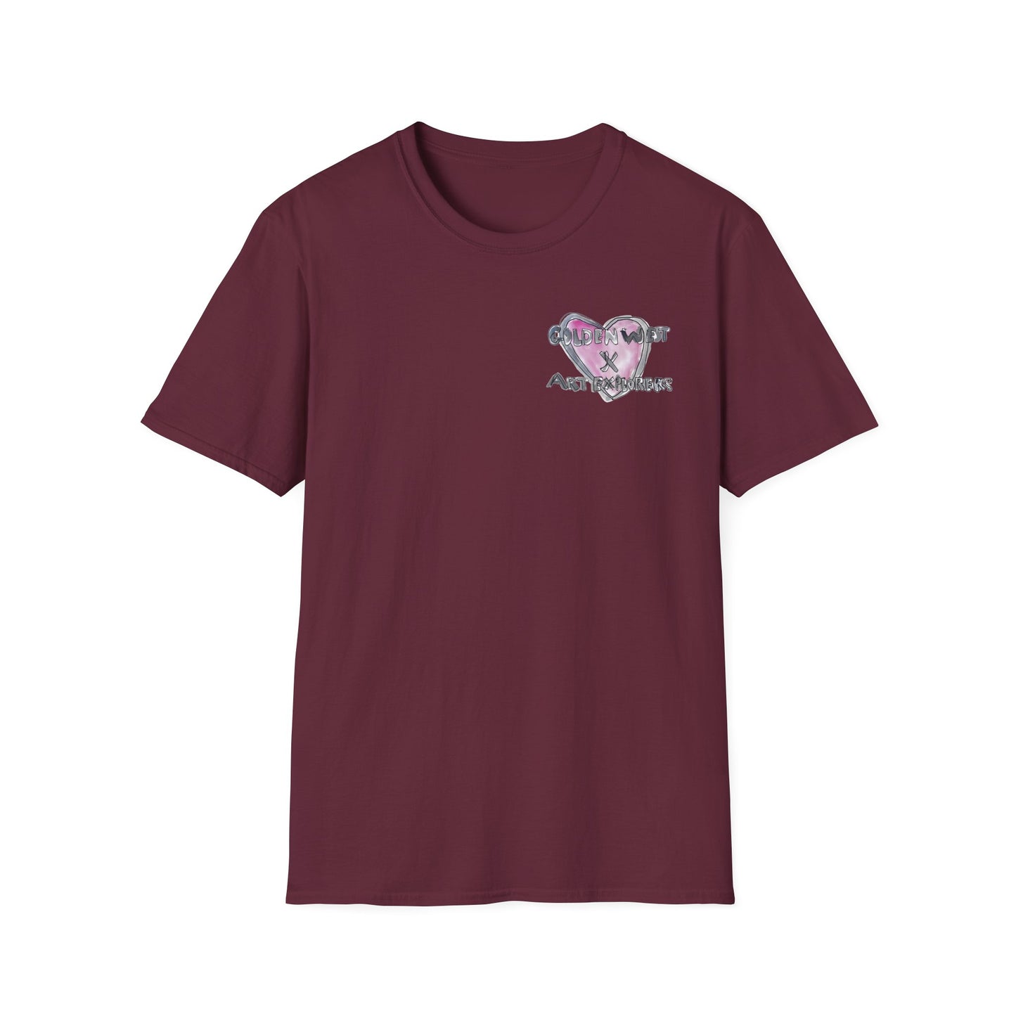 Golden West X Art Explorers Collab - Tee Shirt-front and back printing - Multiple Colors and Sizes Available