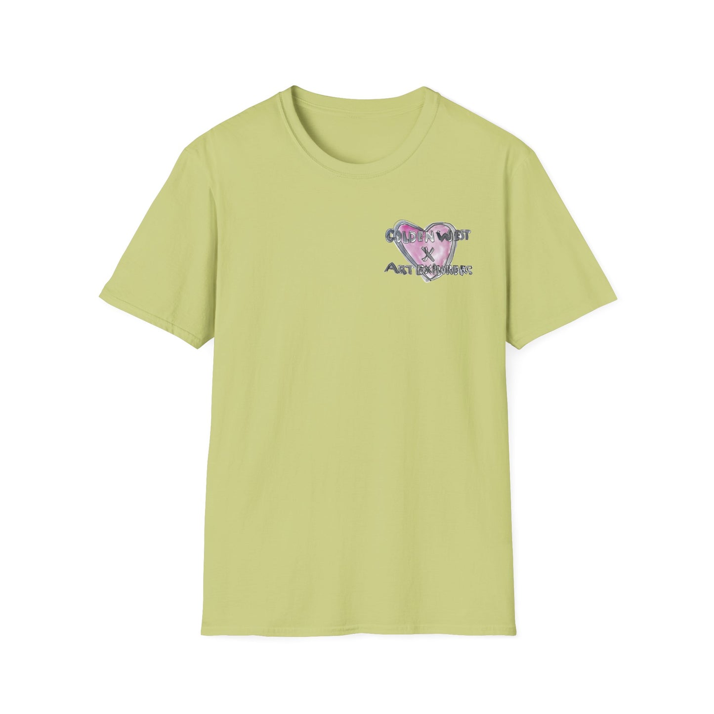 Golden West X Art Explorers Collab - Tee Shirt-front and back printing - Multiple Colors and Sizes Available